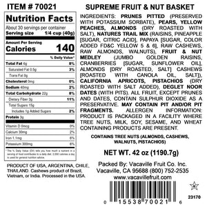 Square Fruit & Nut Box 42 oz