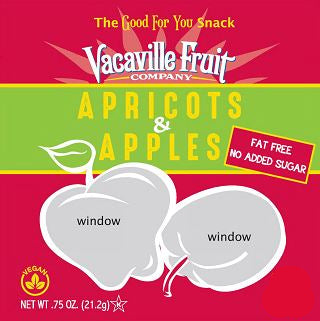 Apricots & Apples Snackins 30 PACK (.75oz each bag)