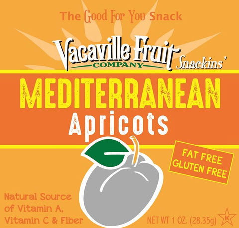Mediterranean Apricot Snackins 30 PACK (1 oz each bag)