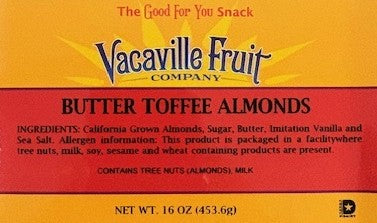 Classic Butter Toffee Almonds 16 oz.