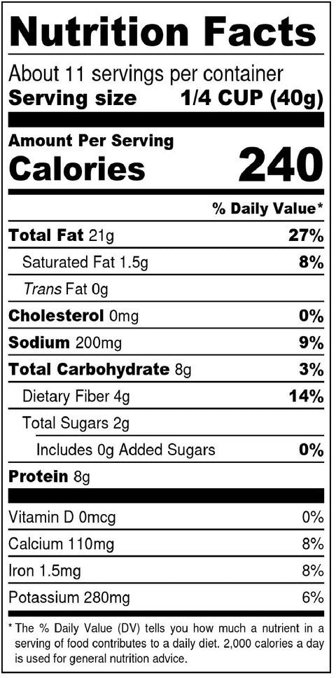 California Almonds Dry Roasted Salted 16 oz.