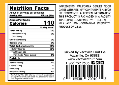 Deglet Noor Dates 16 oz.