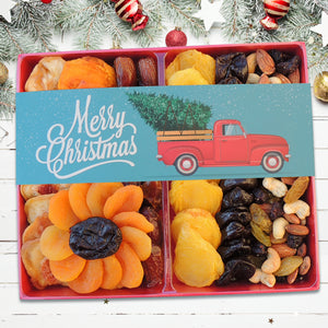 Holiday Dried Fruit & Nut Gift Box 27 oz