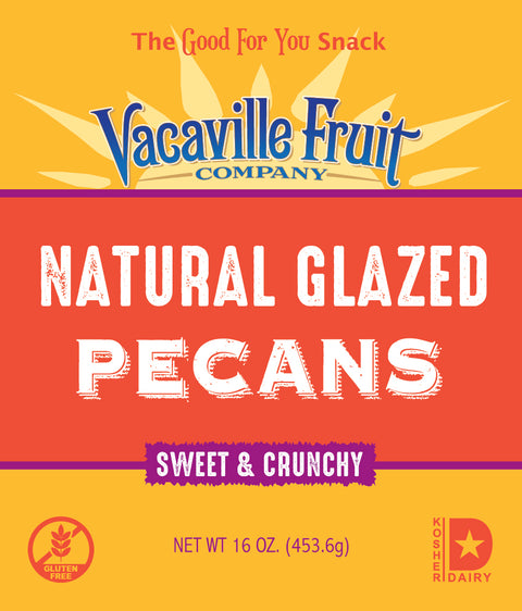 Natural Glazed Pecans 16 oz.