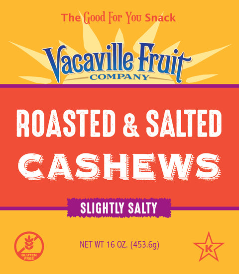 Cashews Roasted & Salted 16 oz.