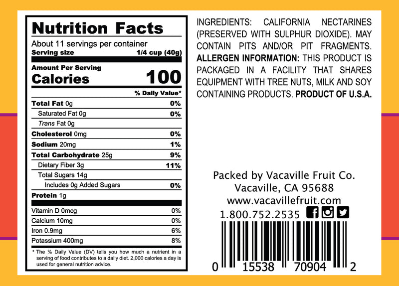 California Nectarines Vacaville Fruit Company Inc.