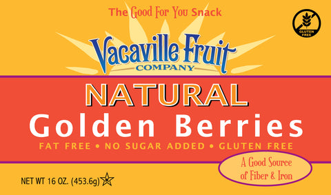 Natural Dried Golden Berries 16 oz.