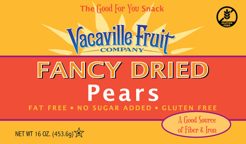 Fancy Dried Pears 16 oz.