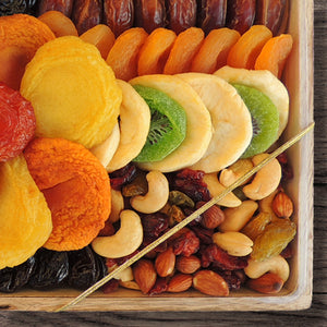 Rectangle Fruit & Mixed Nut Pistachio Tray 26 oz