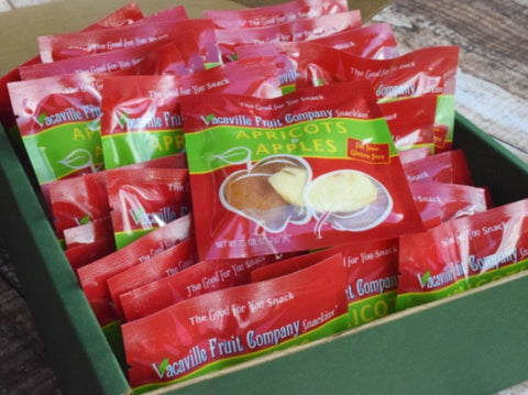 Apricots & Apples Snackins 30 PACK (.75oz each bag)