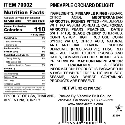 Pineapple Orchard Basket 32 oz
