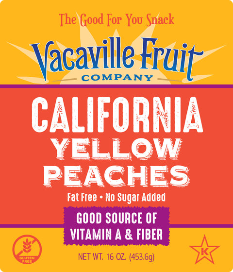 California Yellow Peaches 16 oz.