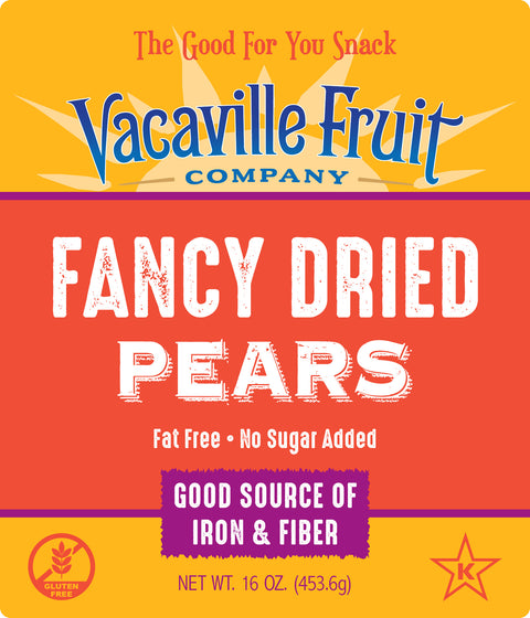 Fancy Dried Pears 16 oz.