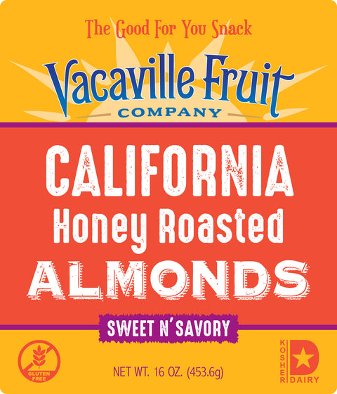 California Almonds Honey Roasted 16 oz.