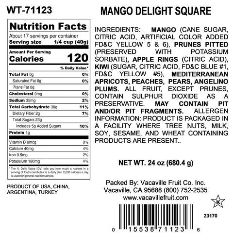 Mango Delight Square 24 oz
