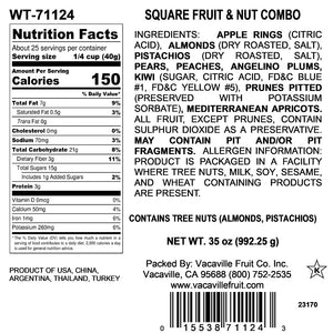 Square Fruit & Nut Combo 35 oz