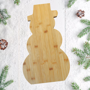 Dried Fruit & Confections Large Snowman Cutting Board 44 oz