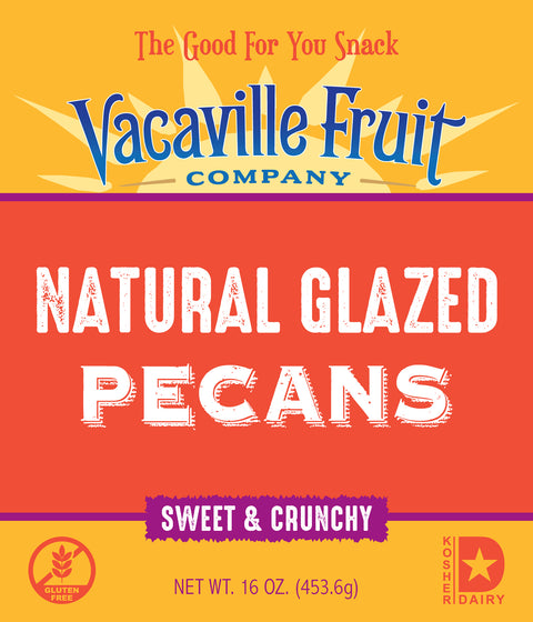 Natural Glazed Pecans 16 oz.