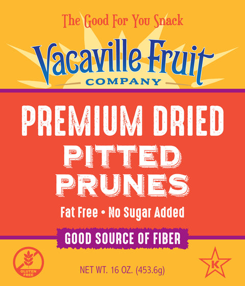 Premium Dried Pitted Prunes 16 oz.