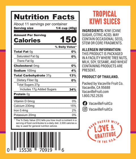 Kiwi Slices 16 oz.
