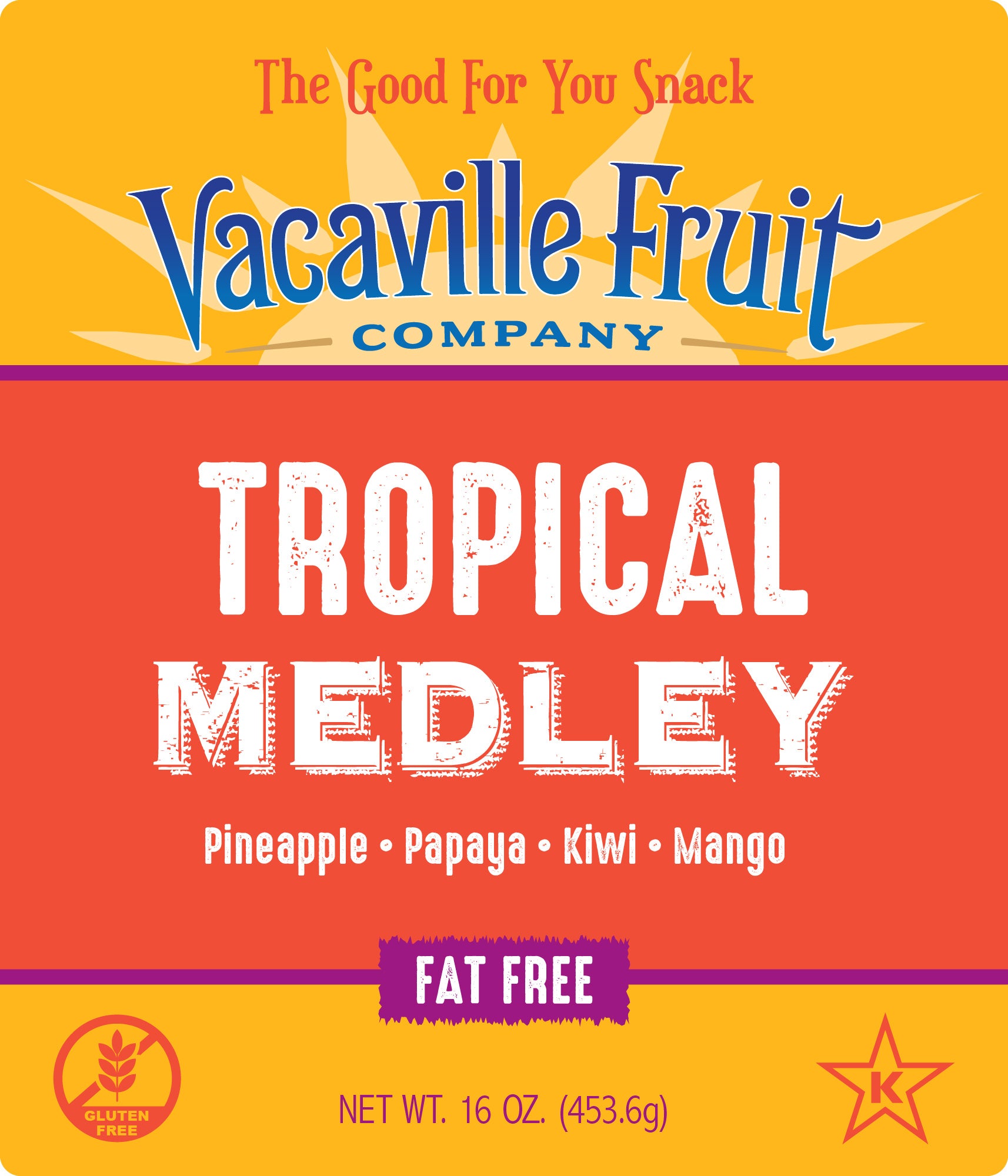 Tropical 　英語版 Tropical Medley 16 oz. – Vacaville Fruit Company Inc.