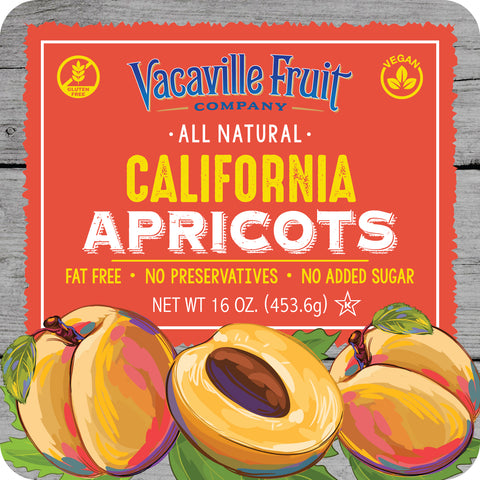 California Natural Apricots 16 oz.