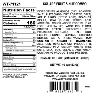 Square Fruit & Nut Combo 16 oz