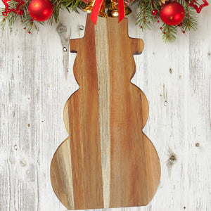 Dried Fruit & Confections Snowman Cutting Board 21 oz