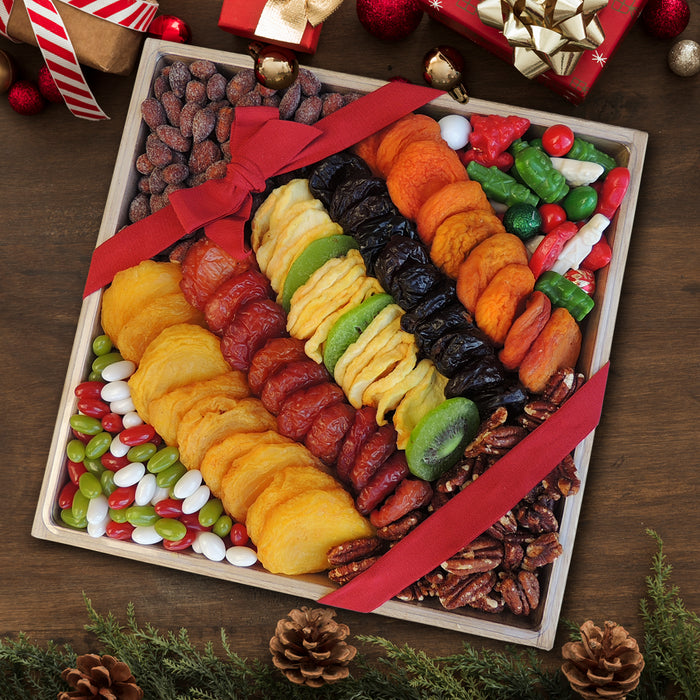 Fruit & Nut Christmas Select Mix Gift Tray 48 oz