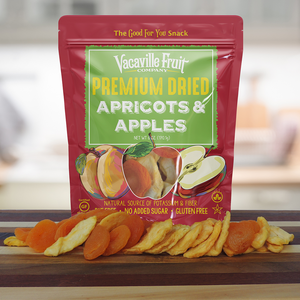 Premium Dried Apricots & Apples 6 oz. Bag