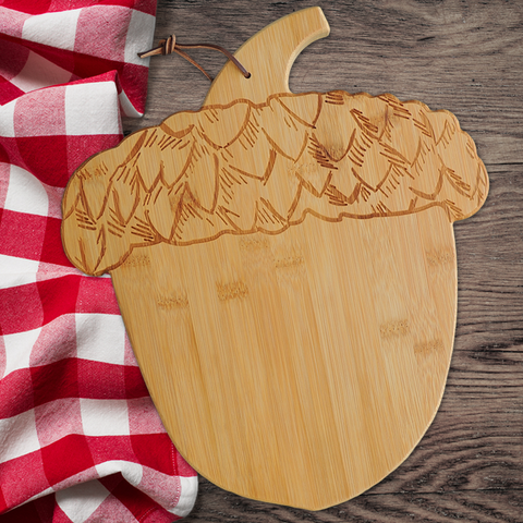 Dried Fruit & Nut Acorn Cutting Board 26 oz