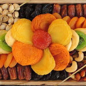 Rectangle Fruit & Mixed Nut Pistachio Tray 26 oz