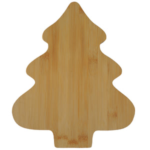 Christmas Tree Bamboo Cutting Board & Tray 17 OZ